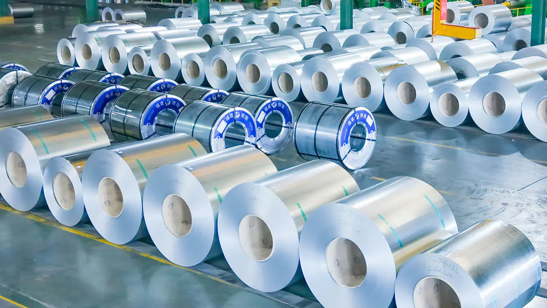 لفائف الصلب المجلفن