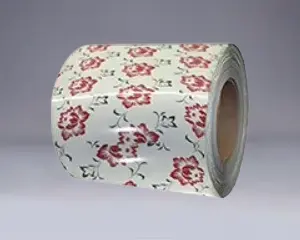 طباعة الزهور شطيرة الجدار PPGI PPGL الحديد ملف